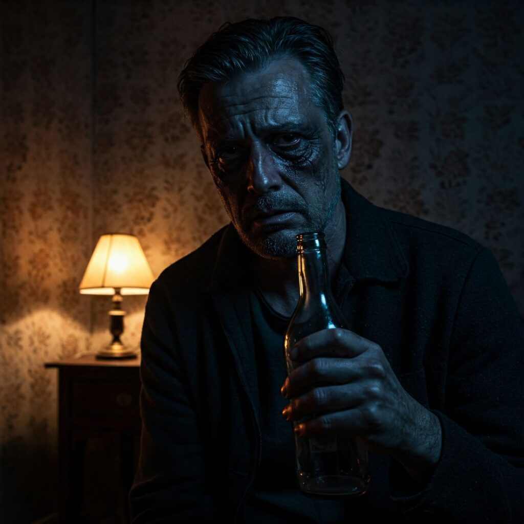 Czym jest alkoreksja i jak ją rozpoznać? Mężczyzna z problemem alkoholowym - Bezpieczna Przystań w Brennej